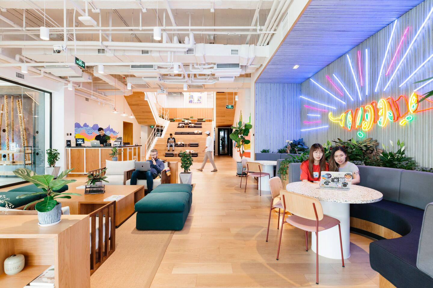 WeWork 31 Zongfu Lu v čínské lokalitě Čcheng-tu. Fotografie: The We Company