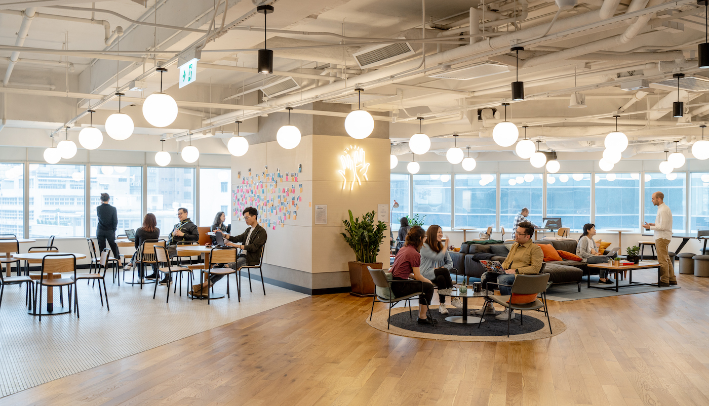 Standard Chartered’s eXellerator Lab in Hong Kong. Photographs by Seth Powers