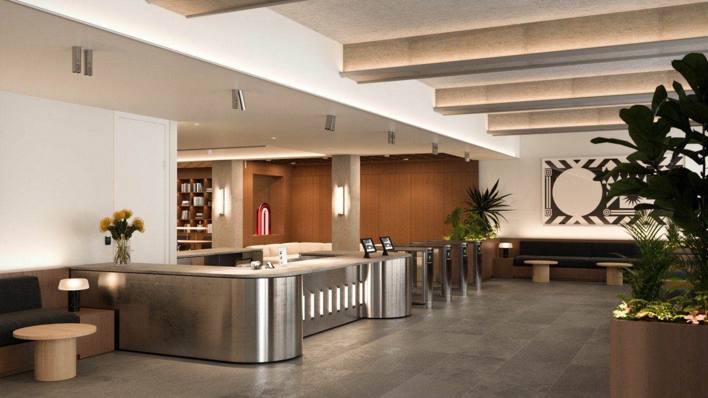 Community bar in the building
