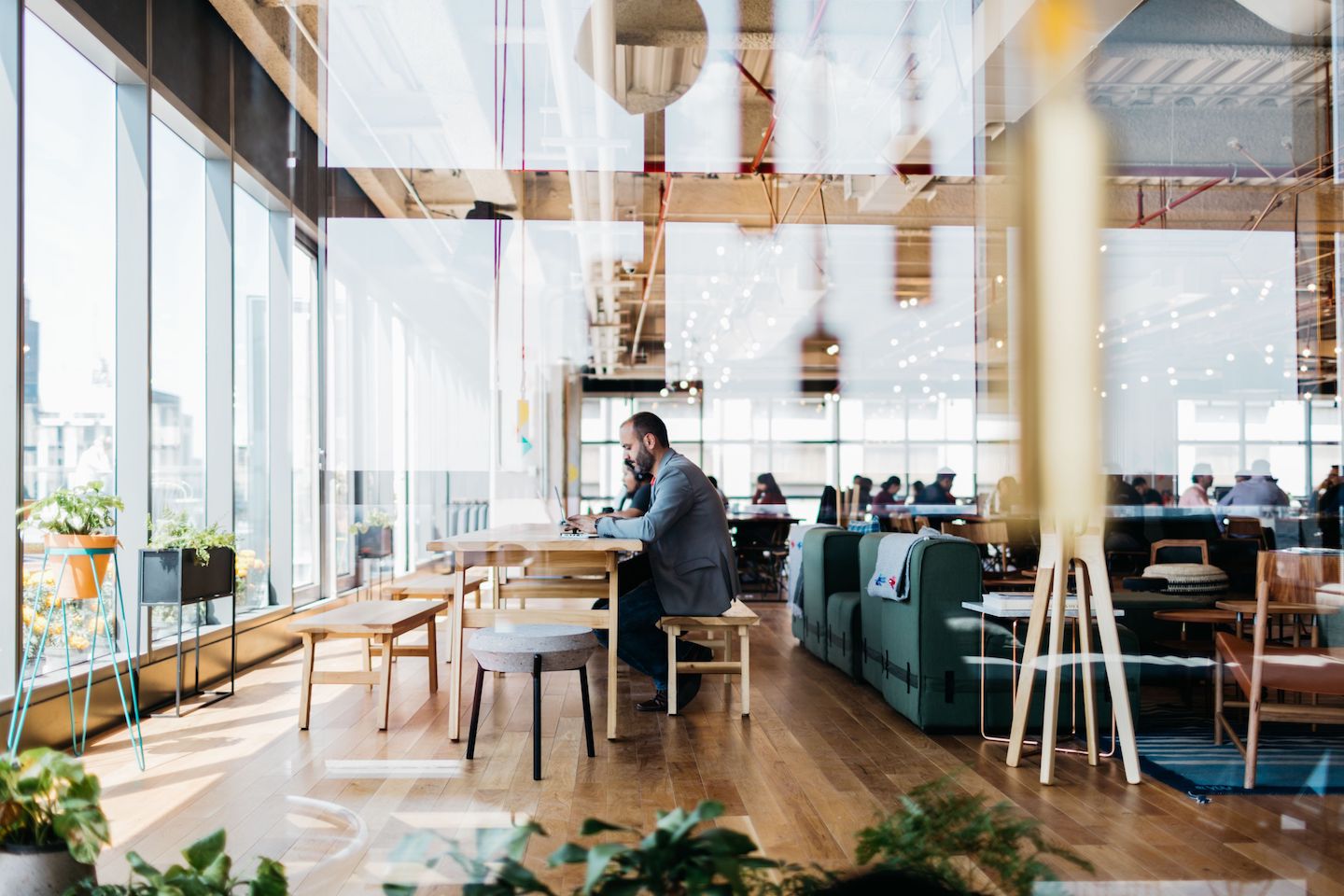 WeWork Varsovia en Ciudad de México, México. Fotografía de The We Company