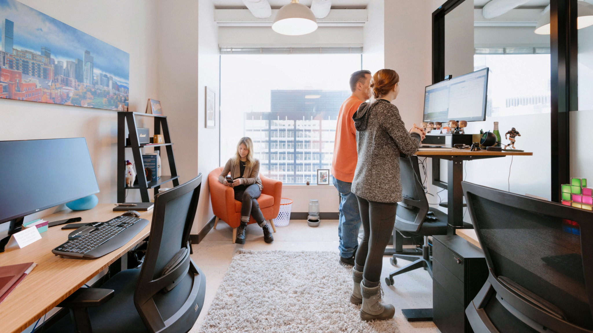 Planification de l'éclairage pour les bureaux