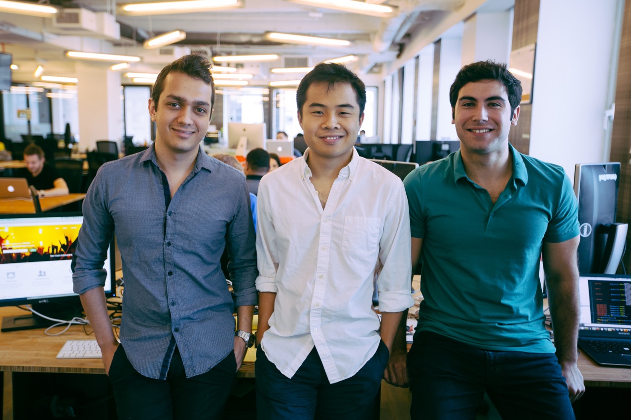 pagevamp cofounders Vincent Sanchez-Gomez Fred Wang Atulya Pandey