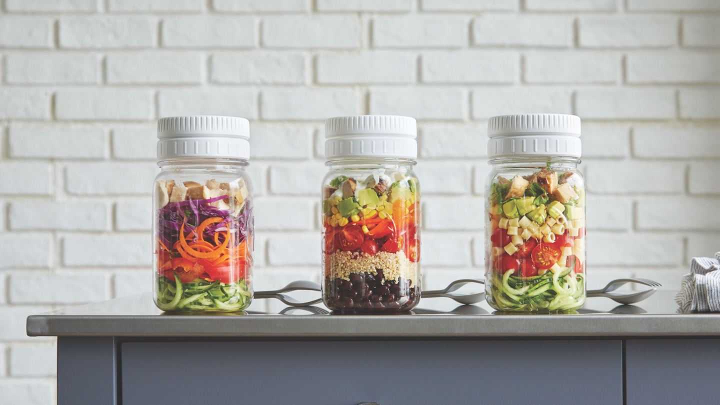 Pampered Chef Glass Food Storage Containers