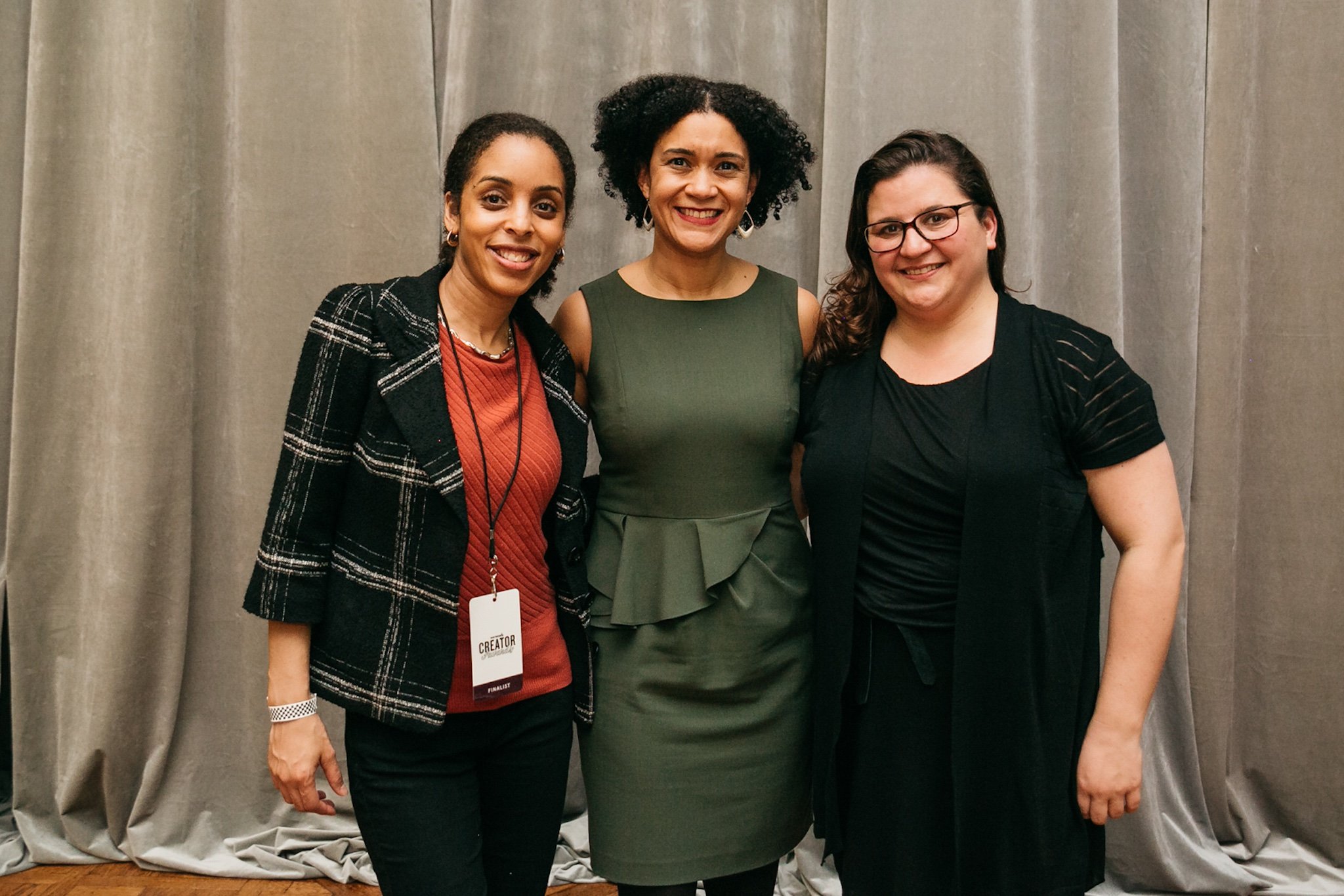 Kellee James of Mercaris, Elizabeth Lindsey of Byte Back, and Cristi Hegranes of Global Press Institute took home the top prizes at the Creator Awards.