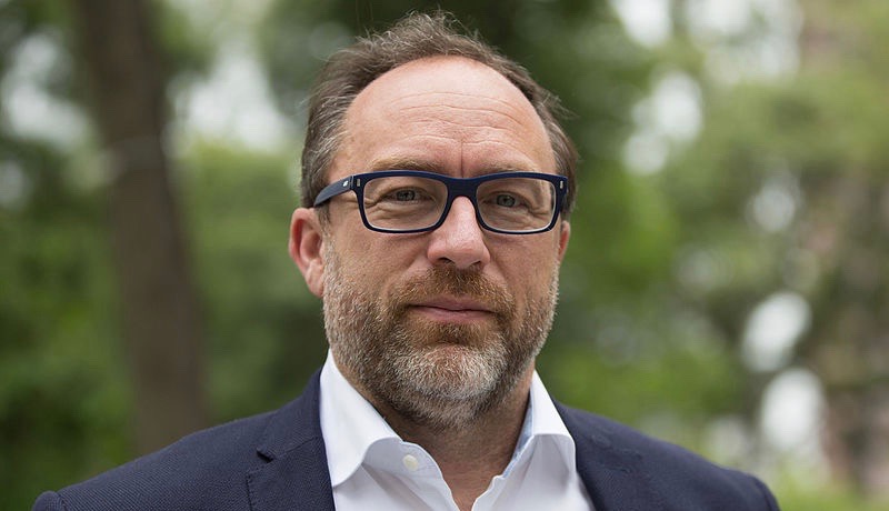 Jimmy Wales of WikiTribune and Wikipedia