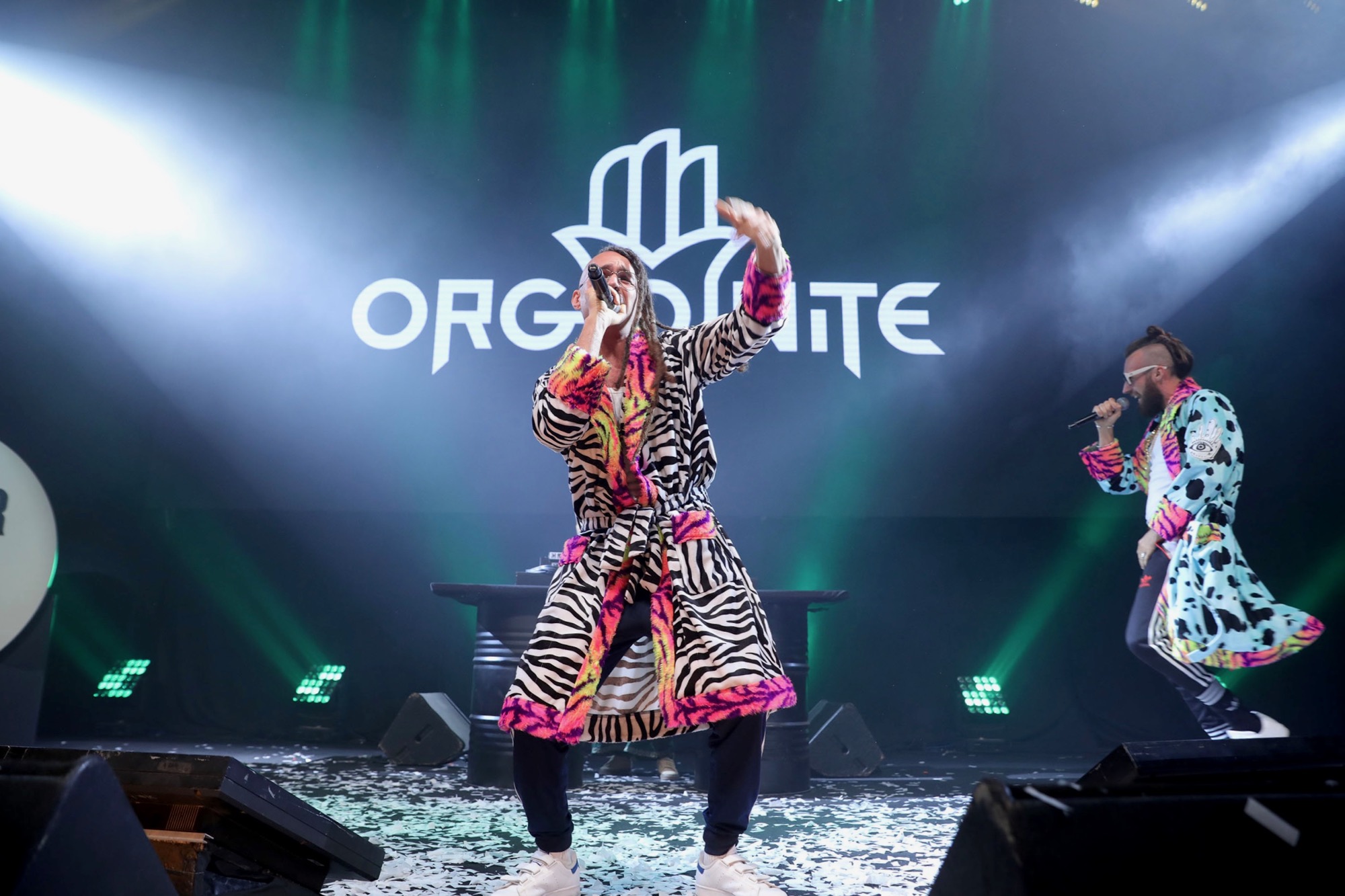 Rap rave group performs at Tel Aviv Creator Awards put on by WeWork