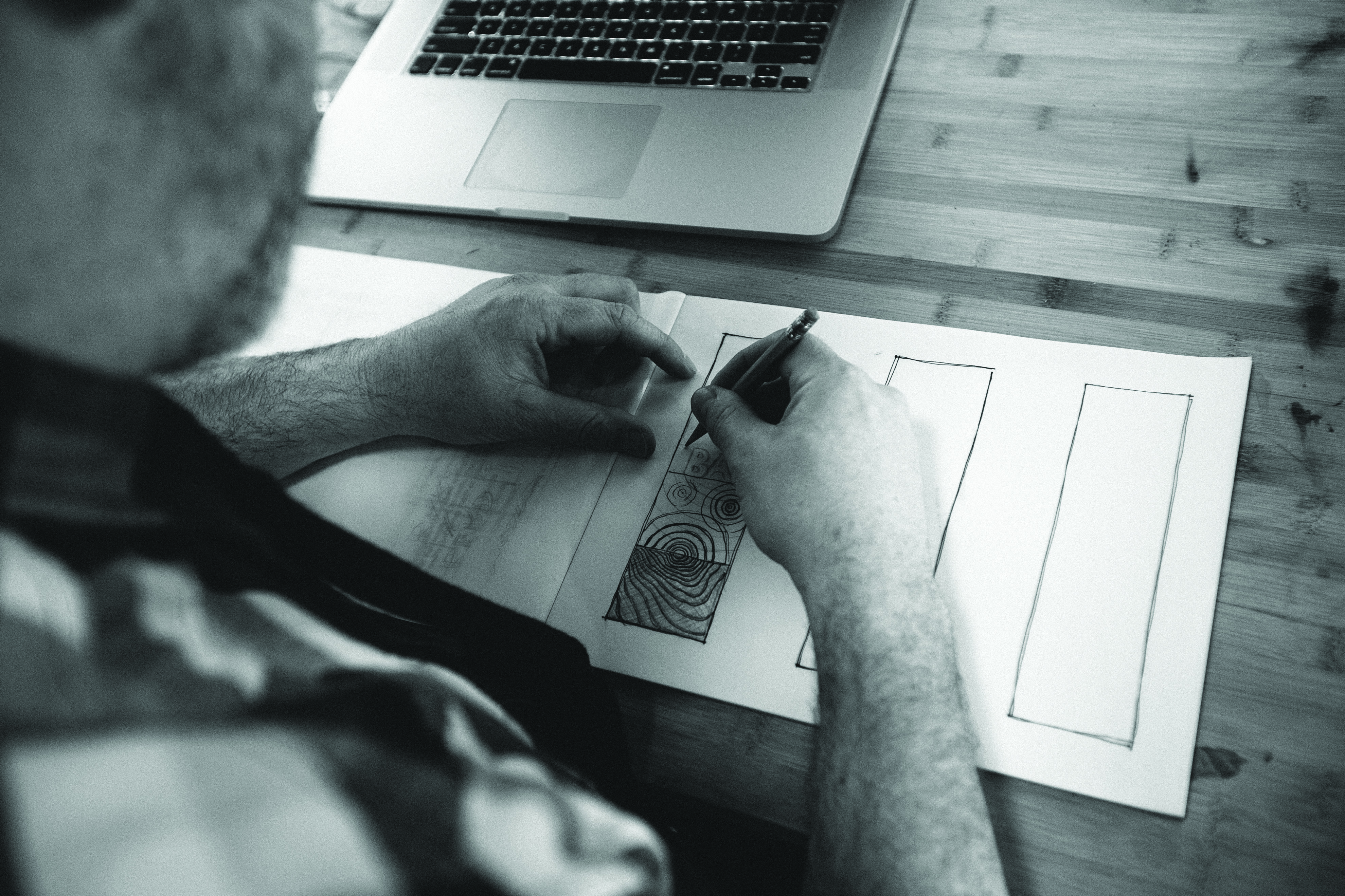 Michael Jones, Jones Design, WeWork Member, Sketch