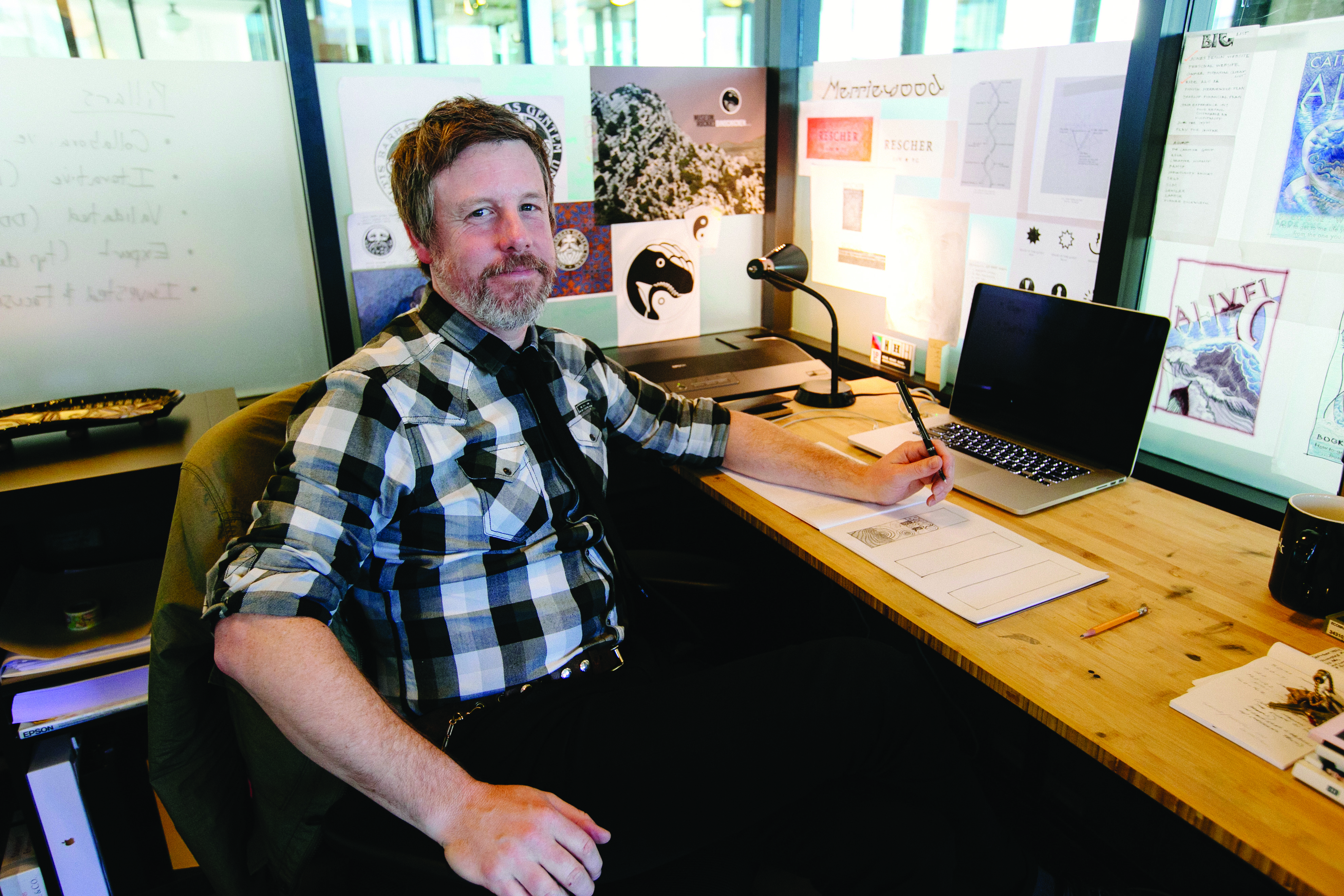 Michael Jones Office at WeWork, Jones Design