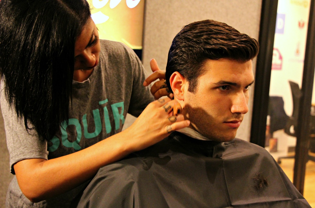 Squīr: Using Tech to Bring the Barbershop To You Dave Salvant Songe LaRon