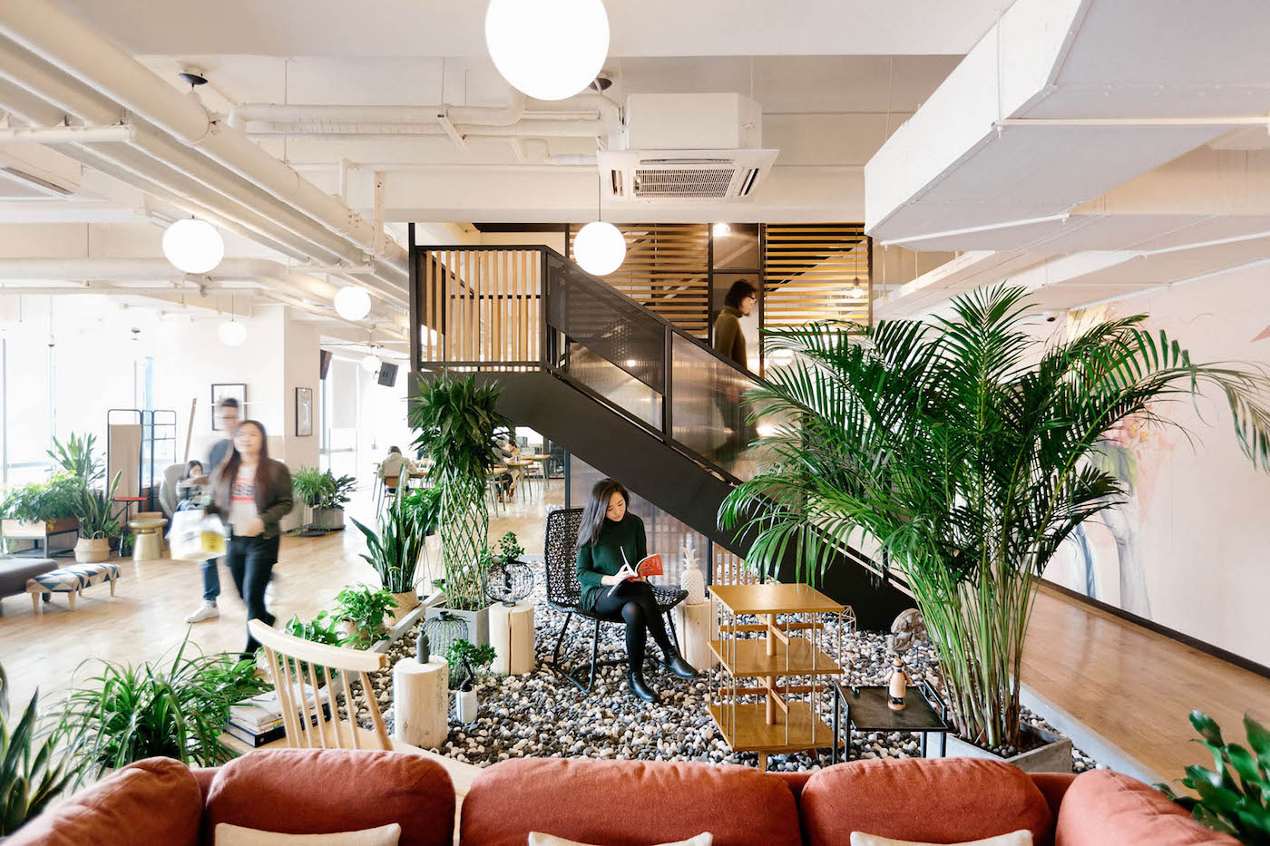 WeWork Ciyunsi in Beijing, China. Photograph by The We Company