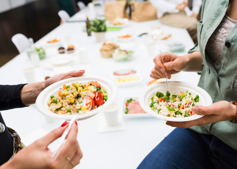 How to host a lunch club at work—and why you should