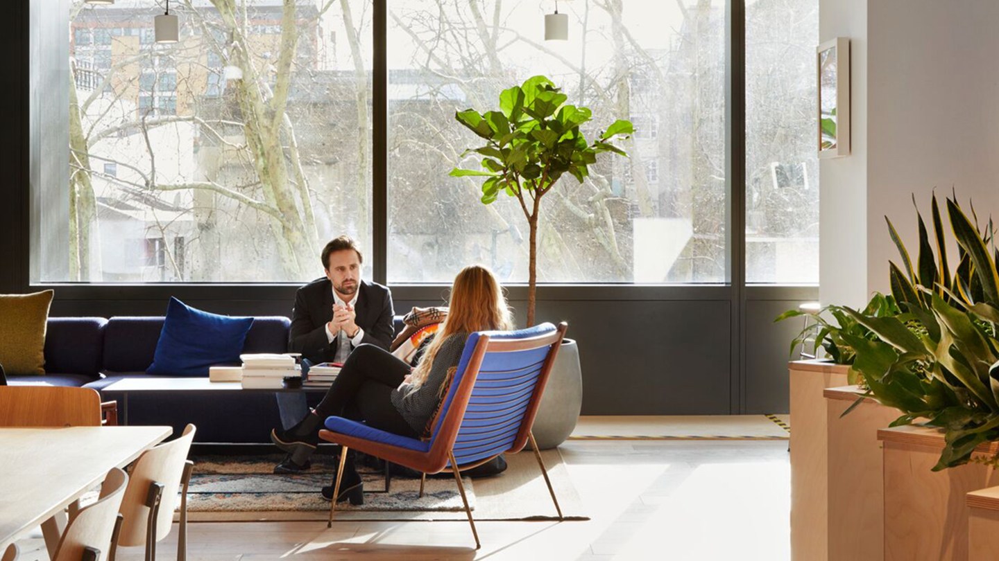 WeWork The Bower in London. 