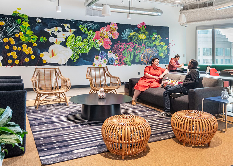 WeWork coworking space in Seattle on 1201 3rd Ave in Downtown Seattle