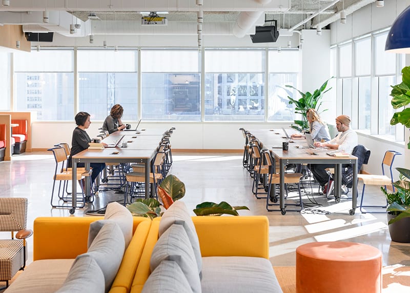 WeWork coworking space in Chicago on 515 N State in North Side

