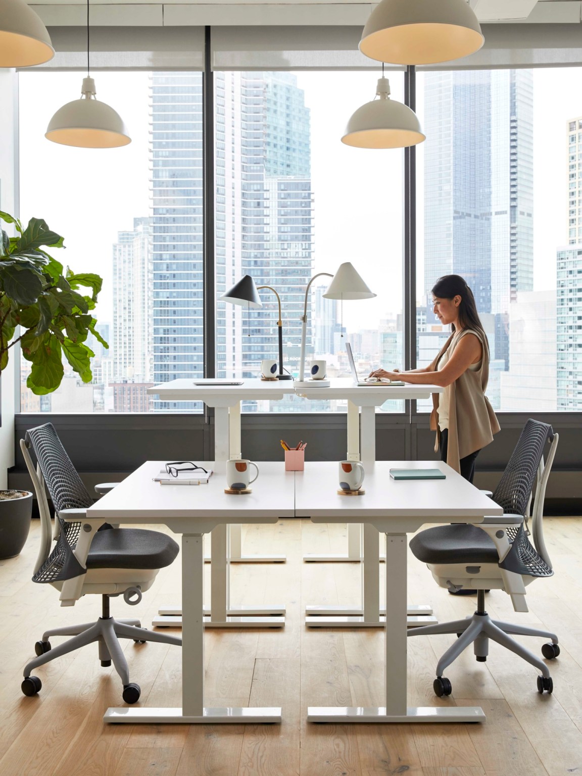 Customized spaces for the hybrid work era