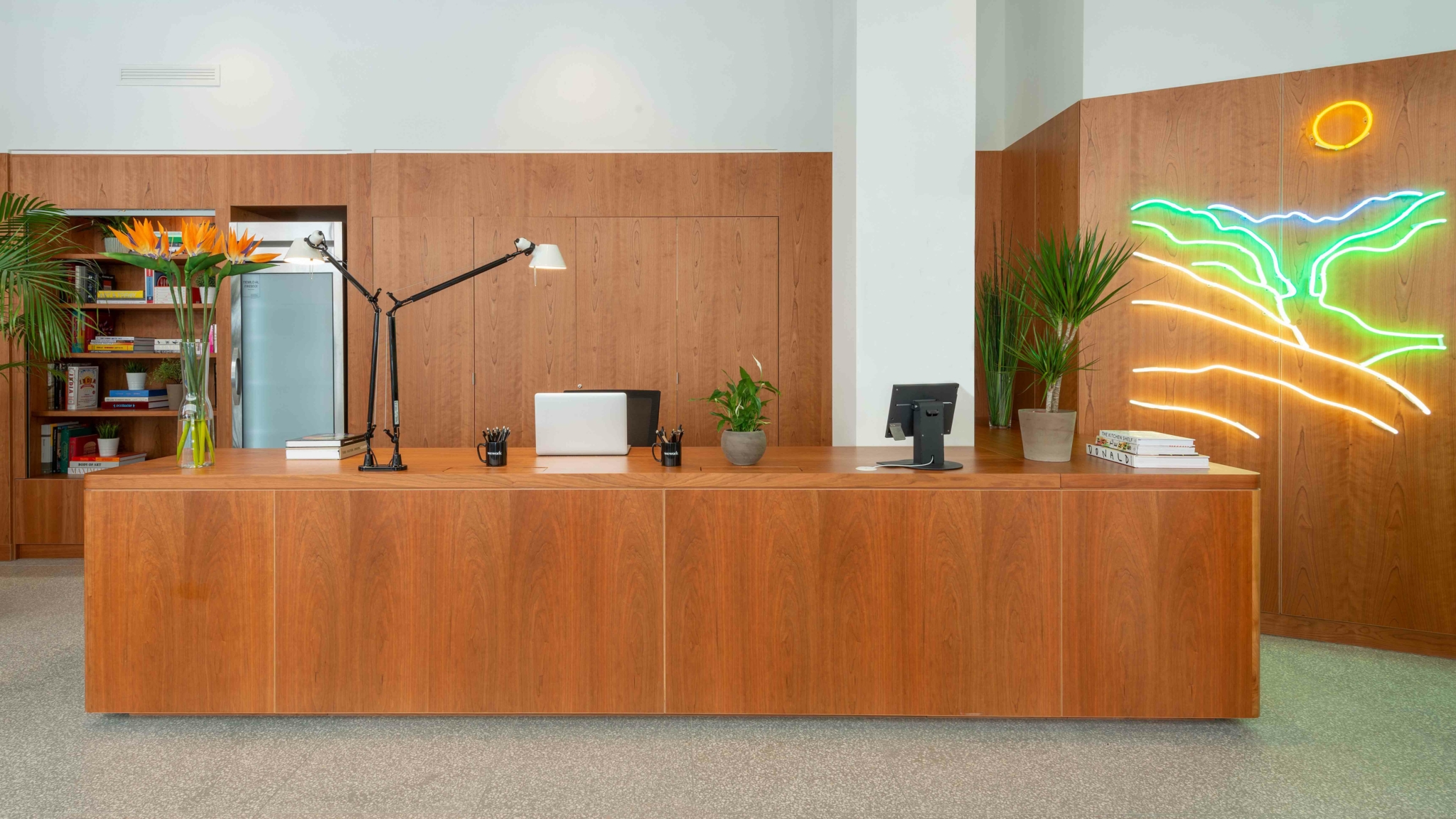 Using design, light, and art to build the WeWork experience