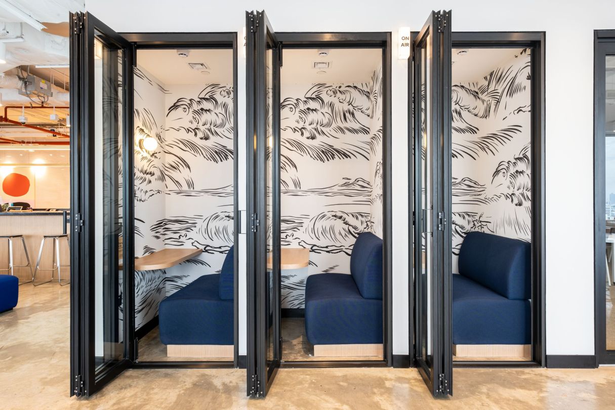 WeWork Spring Tower Bangkok phonebooths