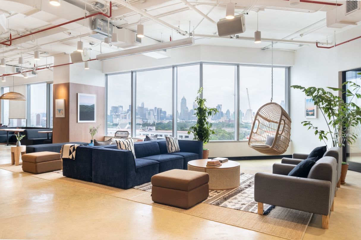 WeWork The Parq Bangkok Common Area