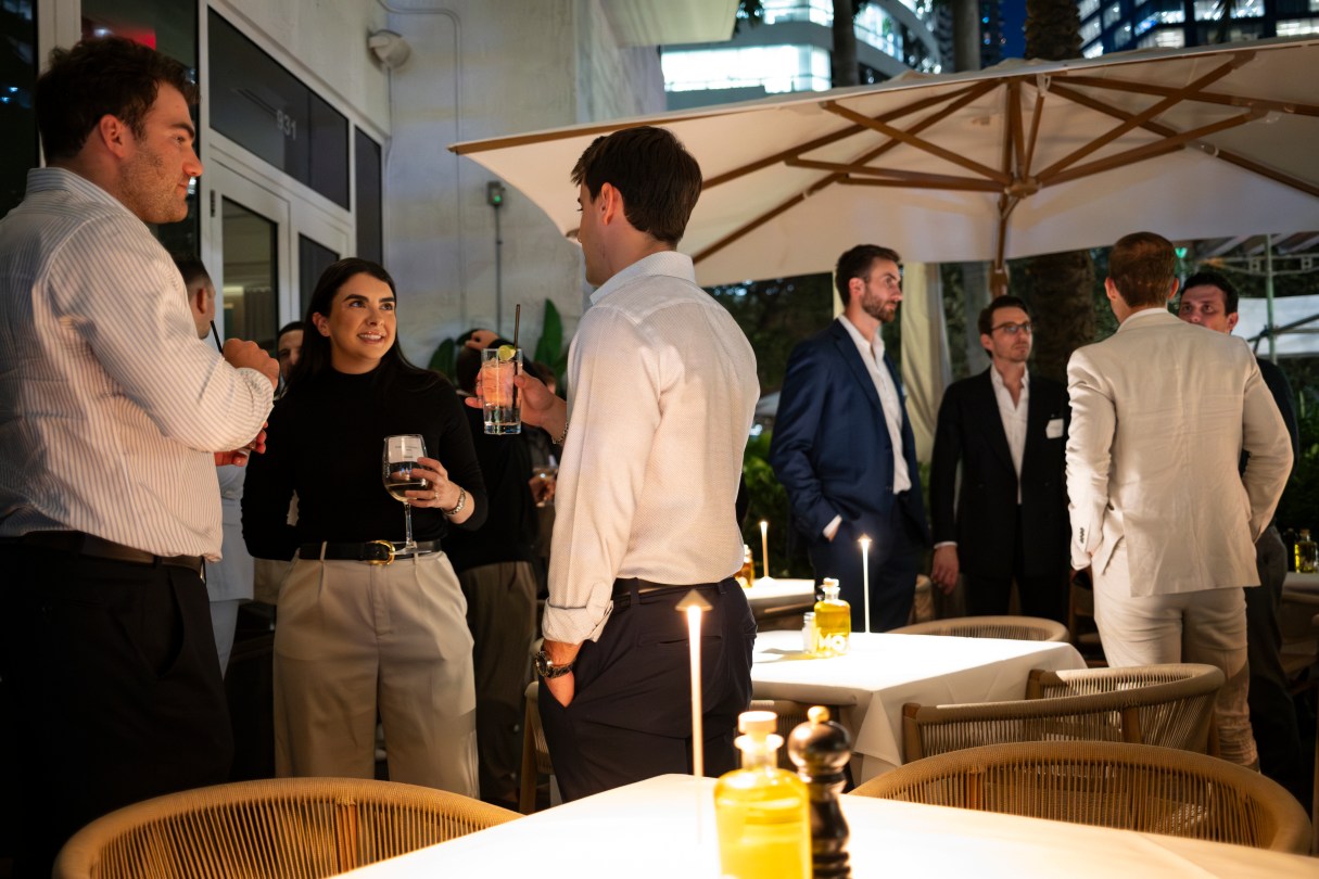 WeWork Executive Dinner Event