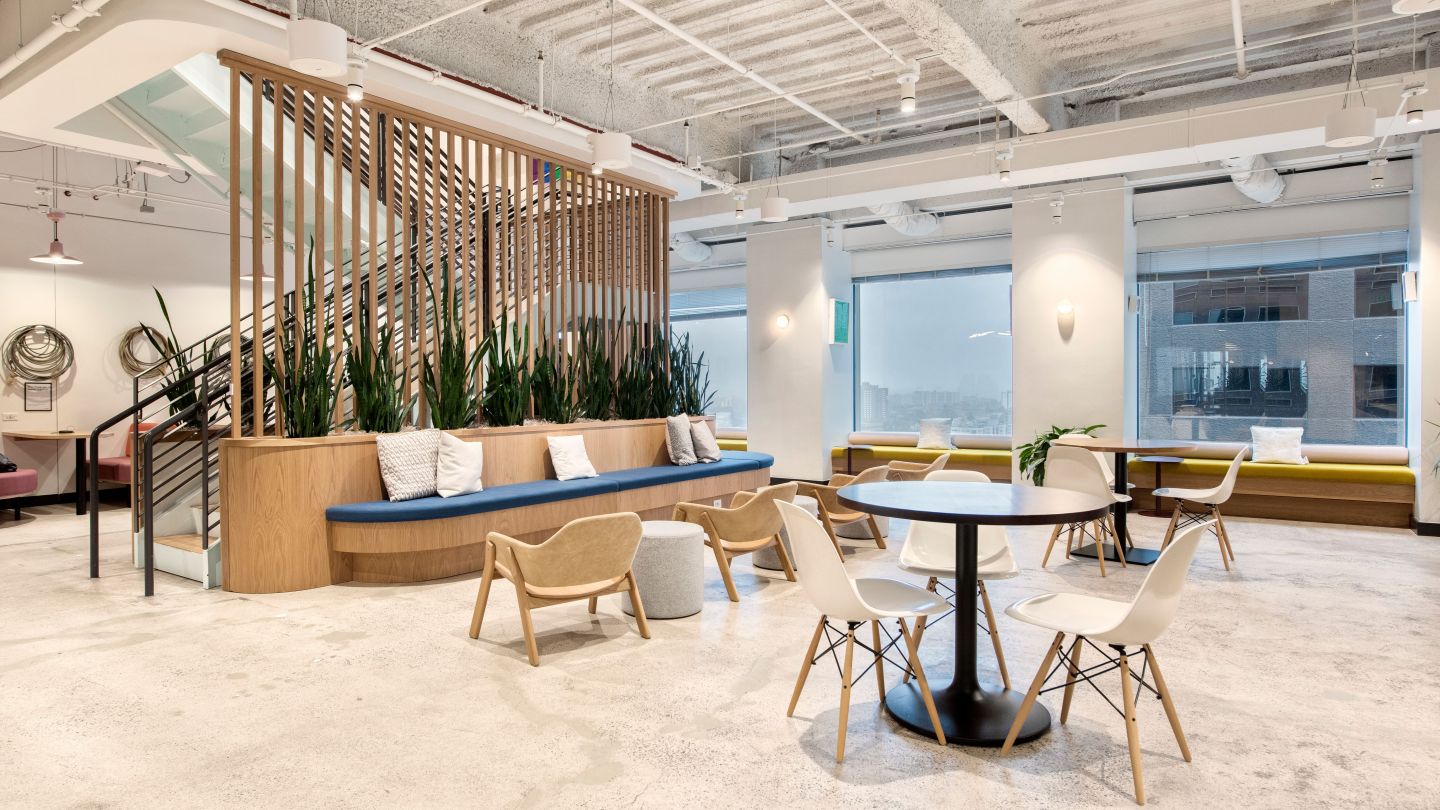 premier interiors at WeWork Wells Fargo Center in City Center, Denver