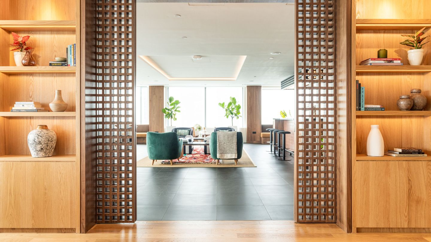 interiors of WeWork 21 Collyer Quay, Singapore