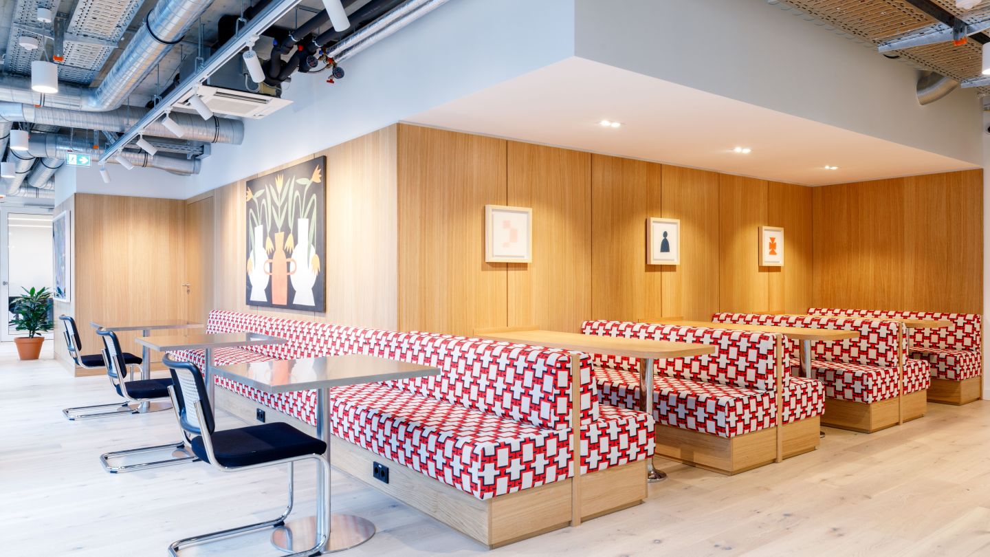 interiors of WeWork Rosenthaler Straße 43-45 in Mitte