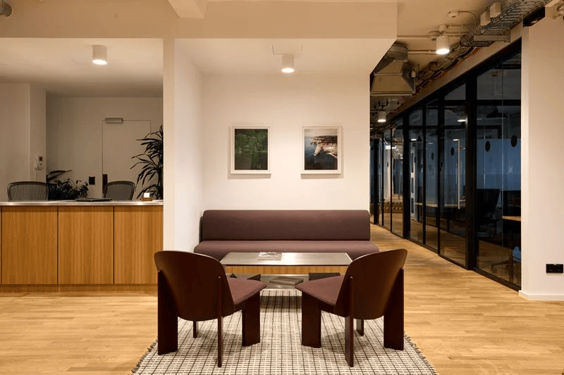interiors of WeWork Neue Schönhauserstrasse 3-5 in Mitte