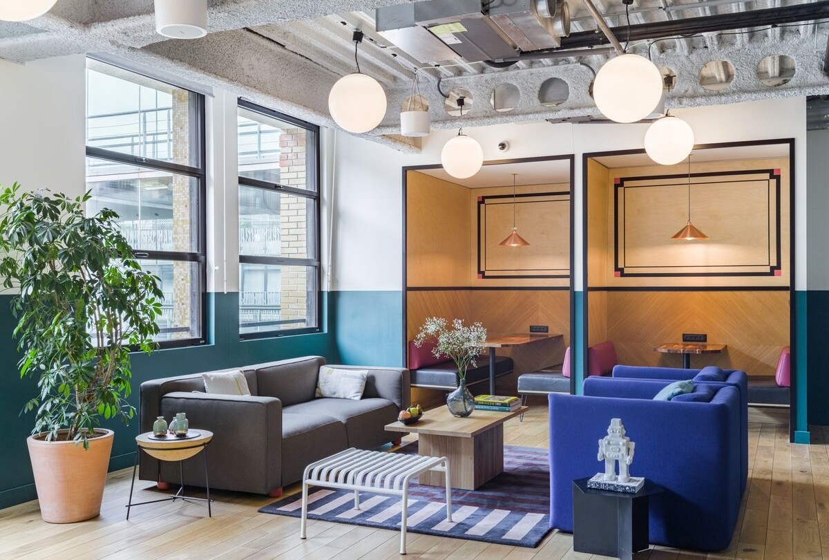 interiors of WeWork 33 Rue La Fayette