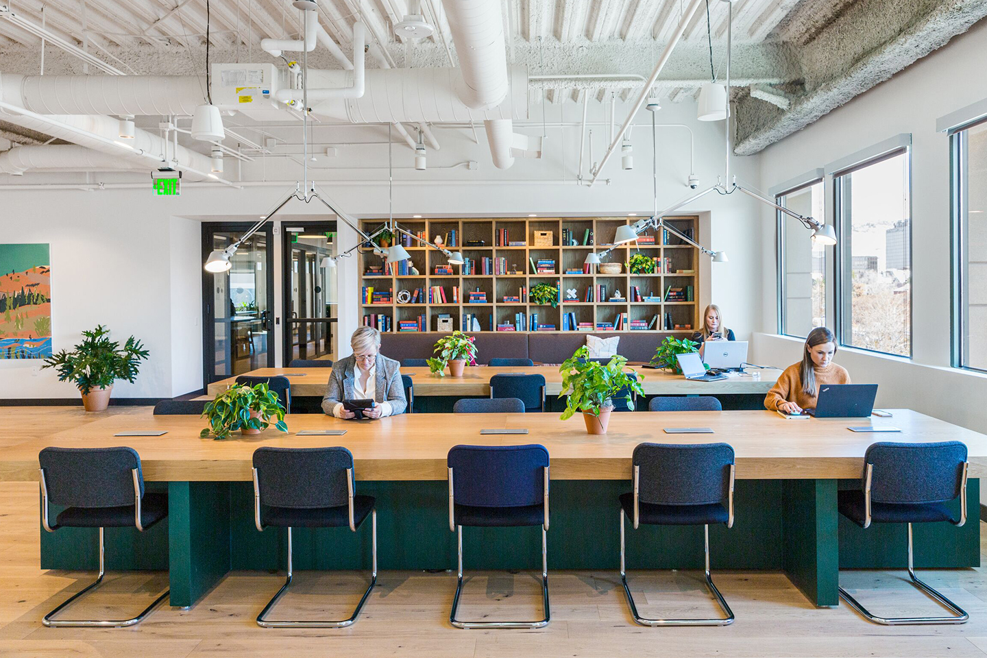 WeWork Gateway 1 in Salt Lake City. Photographs by WeWork